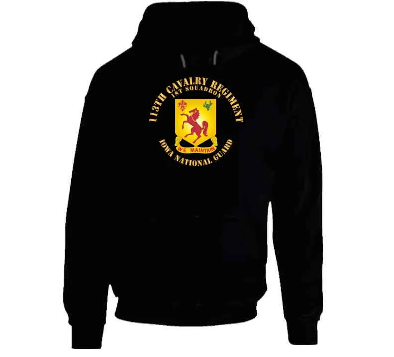 113th Cavalry Regiment - Dui - Iowa National Guard X 300 T Shirt