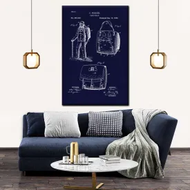 1882 Back Pack Wall Art