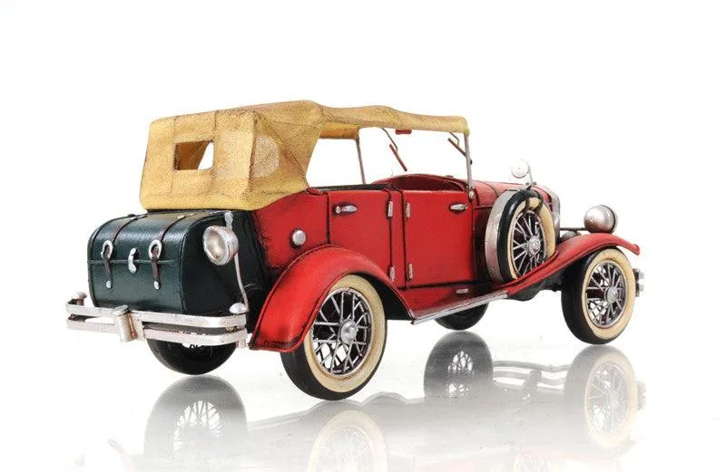 1933 Red Duesenberg Model Car