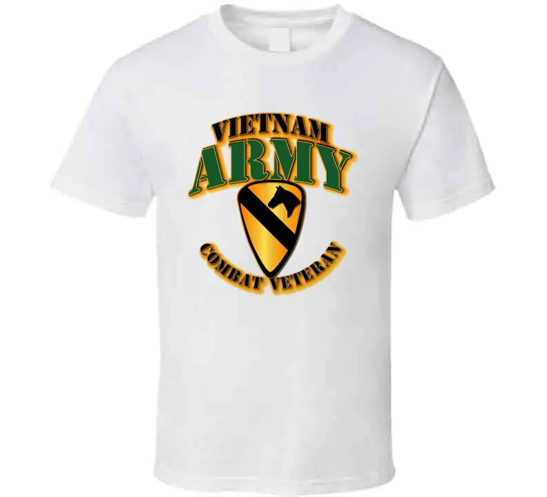 1st Cavalry Division - Combat Veteran T Shirt, Premium and Hoodie