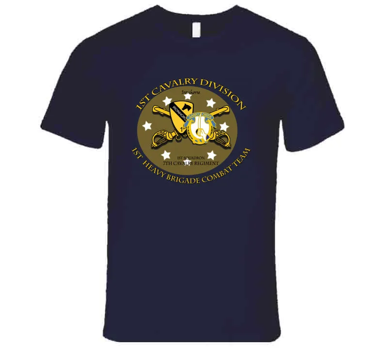 1st Heavy Brigade Combat Team, 1st Cav Div, 1st Squadron, 7th Cavalry T Shirt and Hoodie