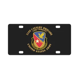 21st Cavalry Brigade - DUI - Air Combat - US Army X 300 Classic License Plate