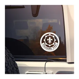 2nd Armored Cavalry vinyl decal