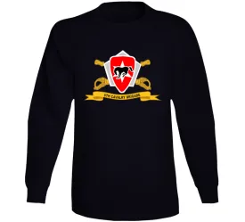 6th Cavalry Brigade w Br - Ribbon  Long Sleeve