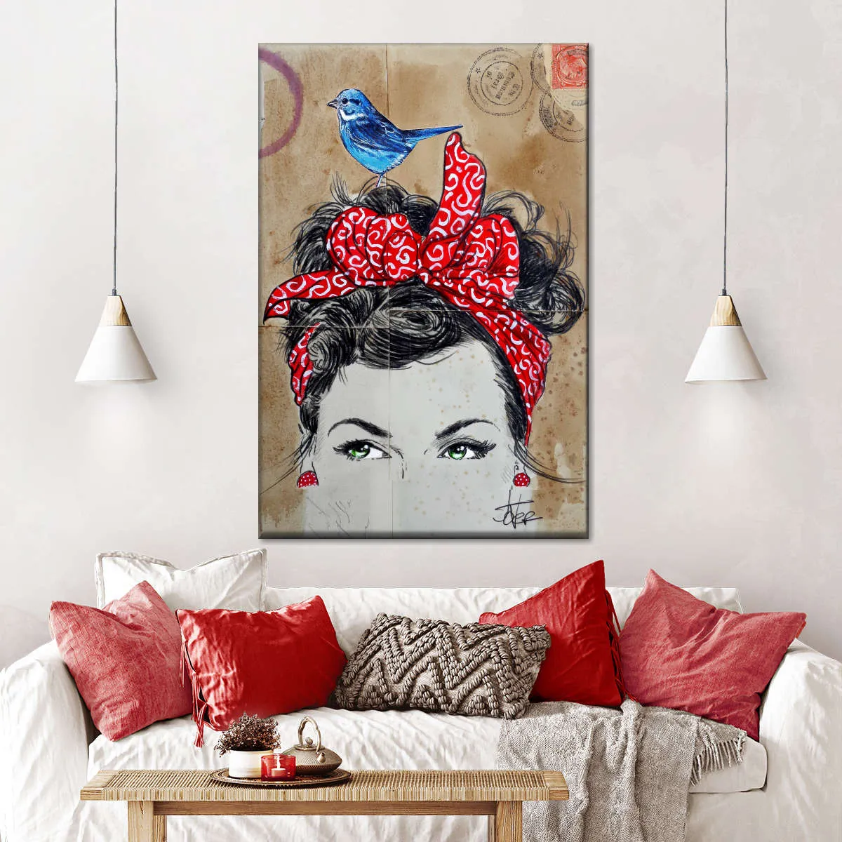 9 Bandana's - Back On Top Wall Art