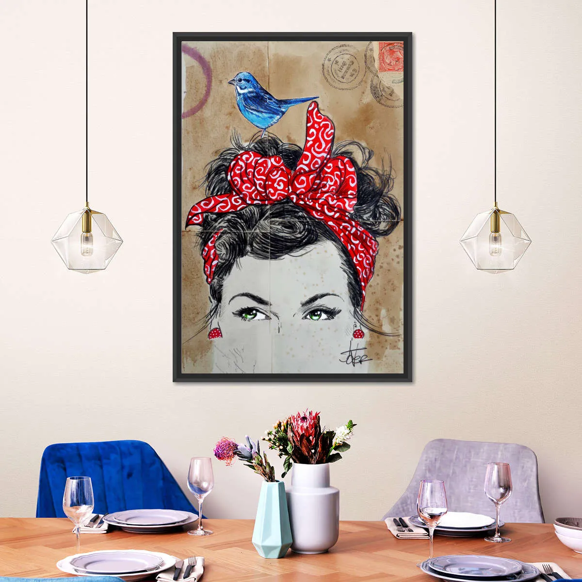 9 Bandana's - Back On Top Wall Art