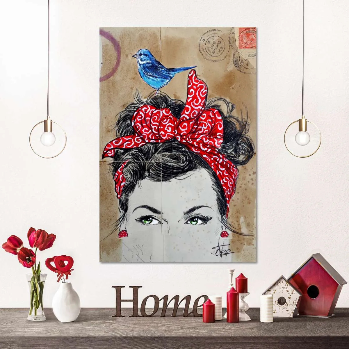 9 Bandana's - Back On Top Wall Art