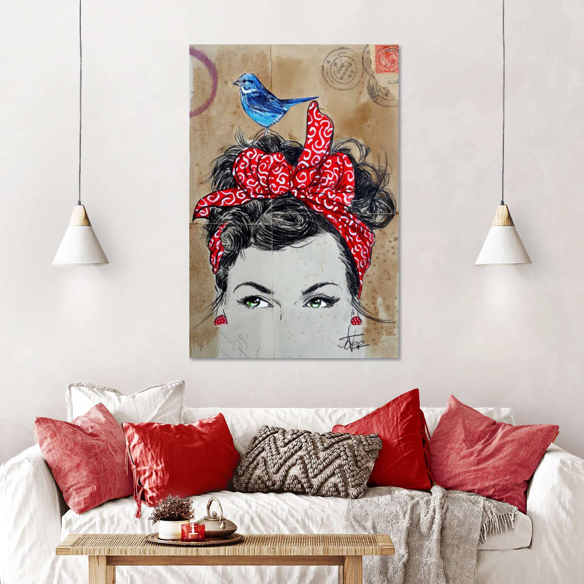 9 Bandana's - Back On Top Wall Art