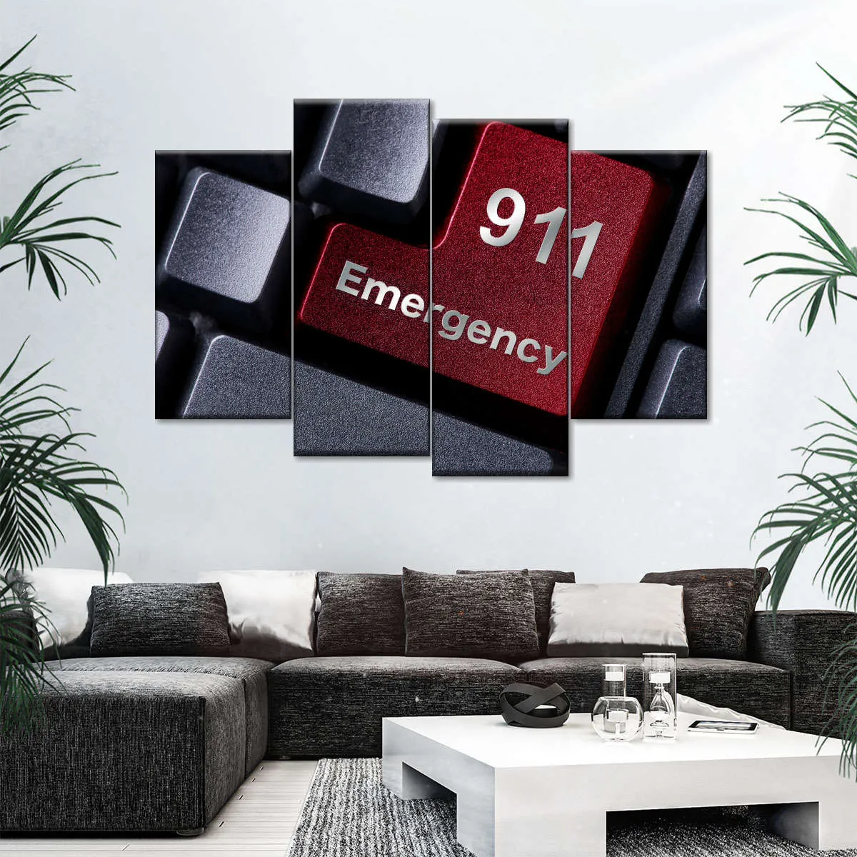 911 Emergency Wall Art