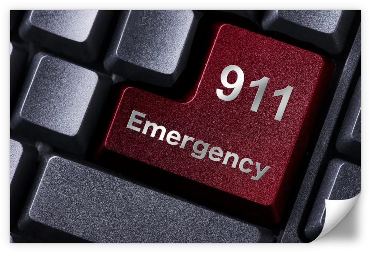 911 Emergency Wall Art