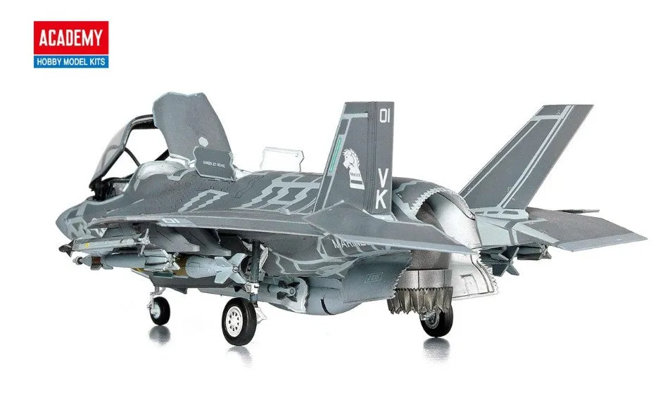 Academy Aircraft 1/72 F35B VMFA121 Green Knights USMC Fighter (New Tool) Kit