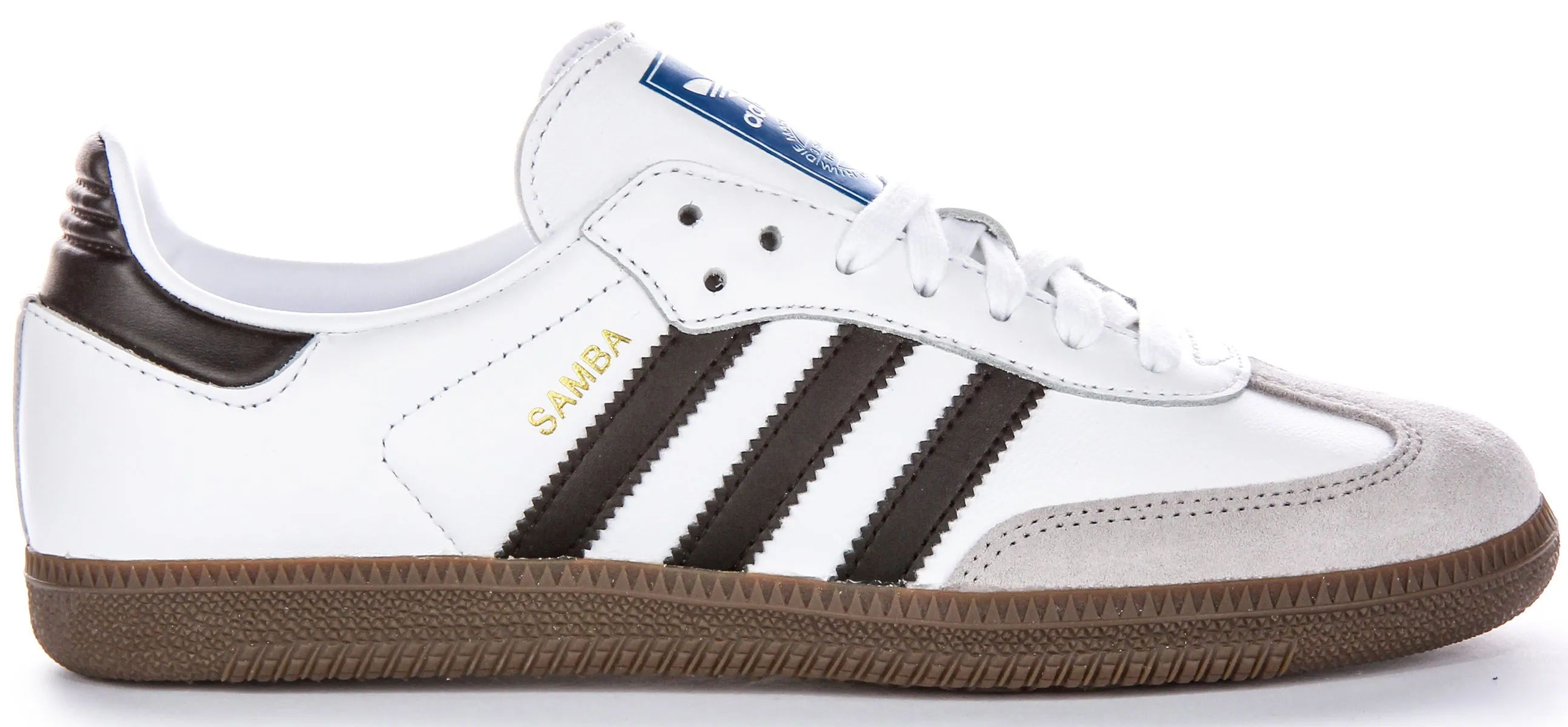 Adidas Samba OG Trainers In White Black