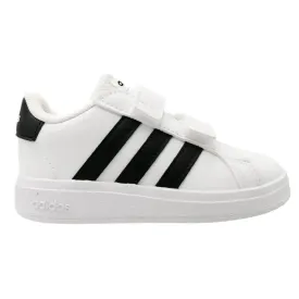 Adidas Tenis Niñas y Niños Casual con Velcro GW6527 Grand Court 2.0 Fc I