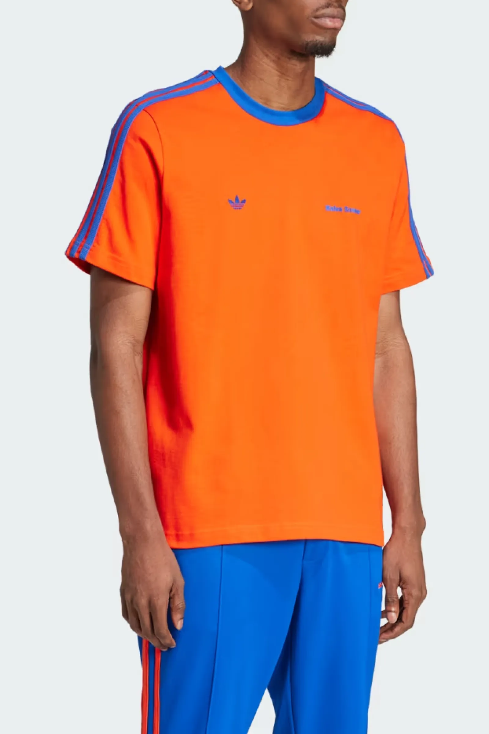 adidas x Wales Bonner S/S Tee - Bold Orange / Royal Blue