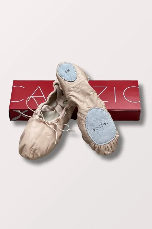 Adult Juliet Split Sole Leather Ballet Shoes - Light Pink