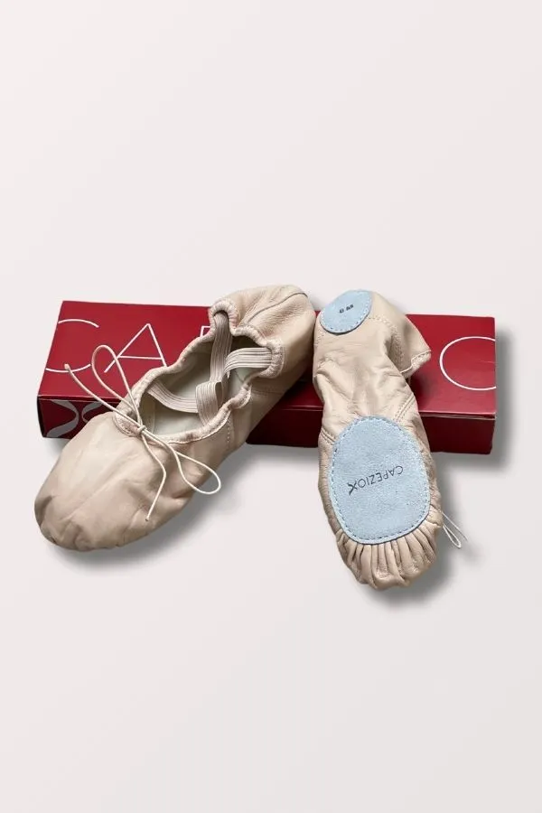 Adult Juliet Split Sole Leather Ballet Shoes - Light Pink