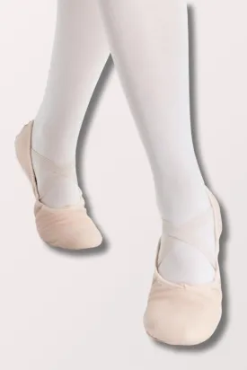 Adult Juliet Split Sole Leather Ballet Shoes - Light Pink