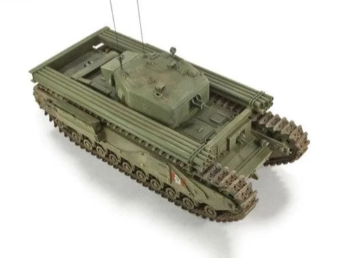 AFV Club Military 1/35 Churchill AVRE Tank w/Snake Launcher Kit