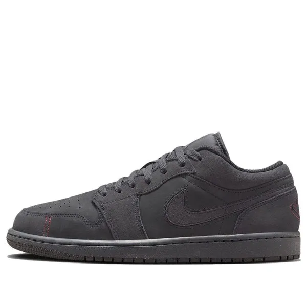 Air Jordan 1 Low SE Craft 'Dark Smoke Red', Gray