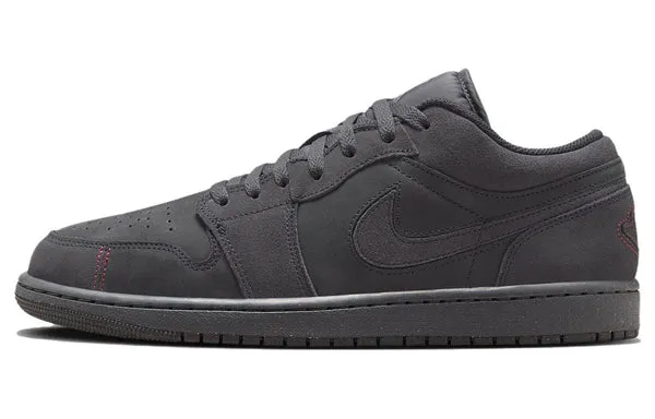 Air Jordan 1 Low SE Craft 'Dark Smoke Red', Gray