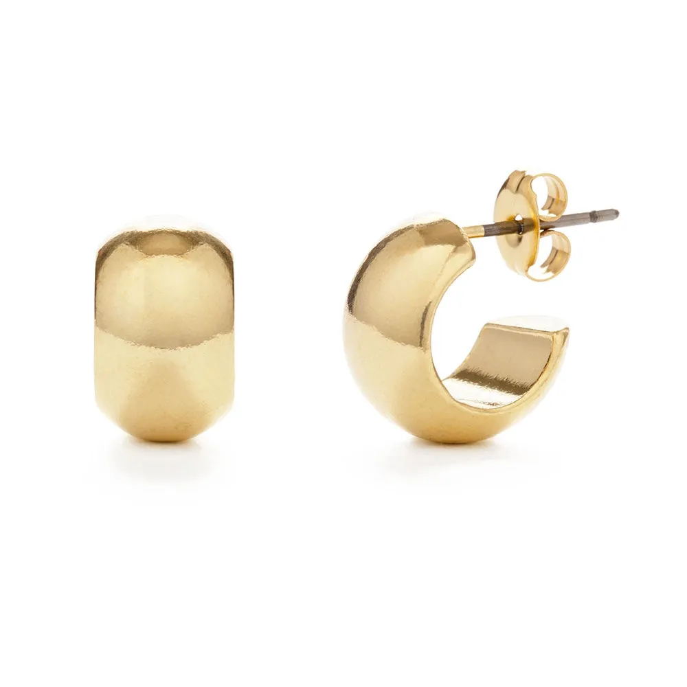 Amano Studio | Demure Huggie Stud Hoops