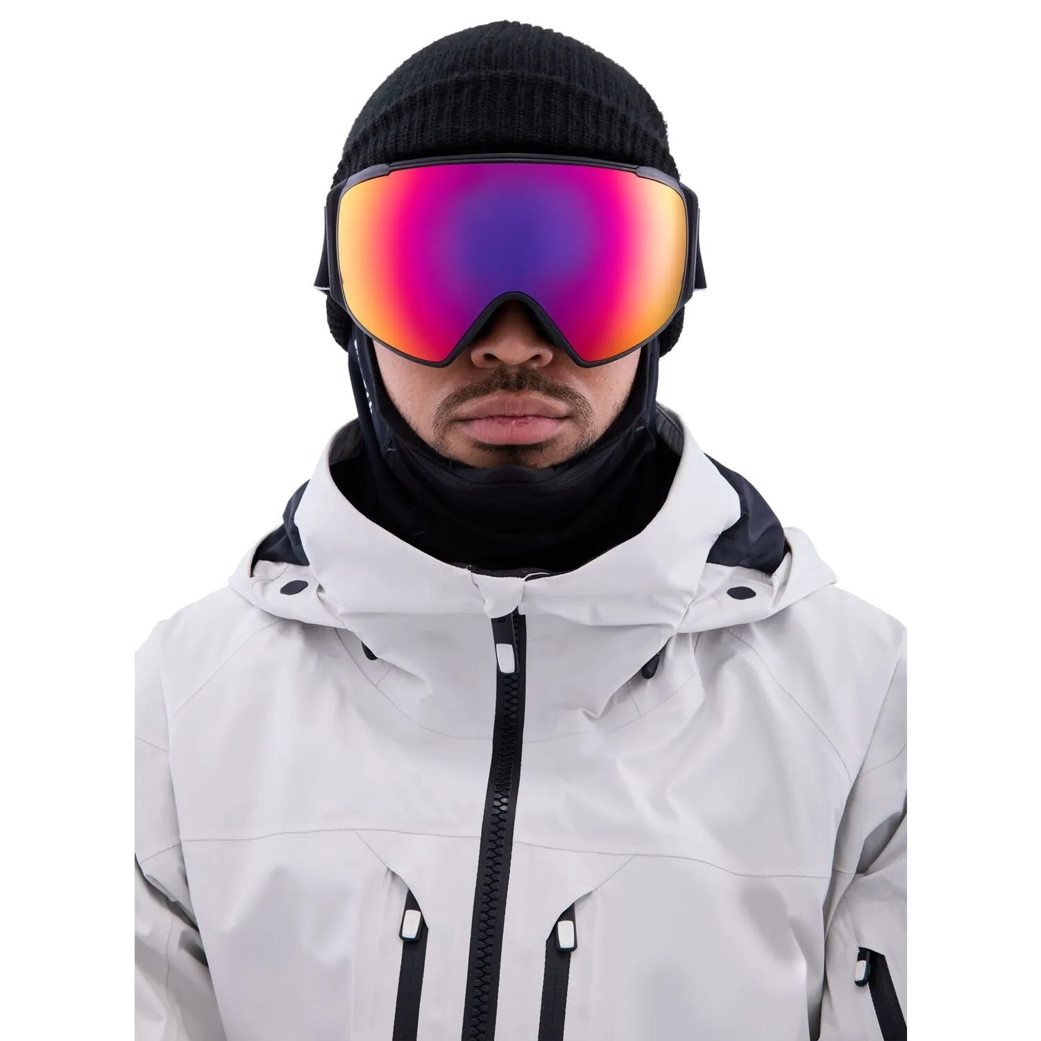 ANON M4S Toric Black - Perceive Sunny Red   Perceive Cloudy Burst   MFI Facemask Snow Goggles