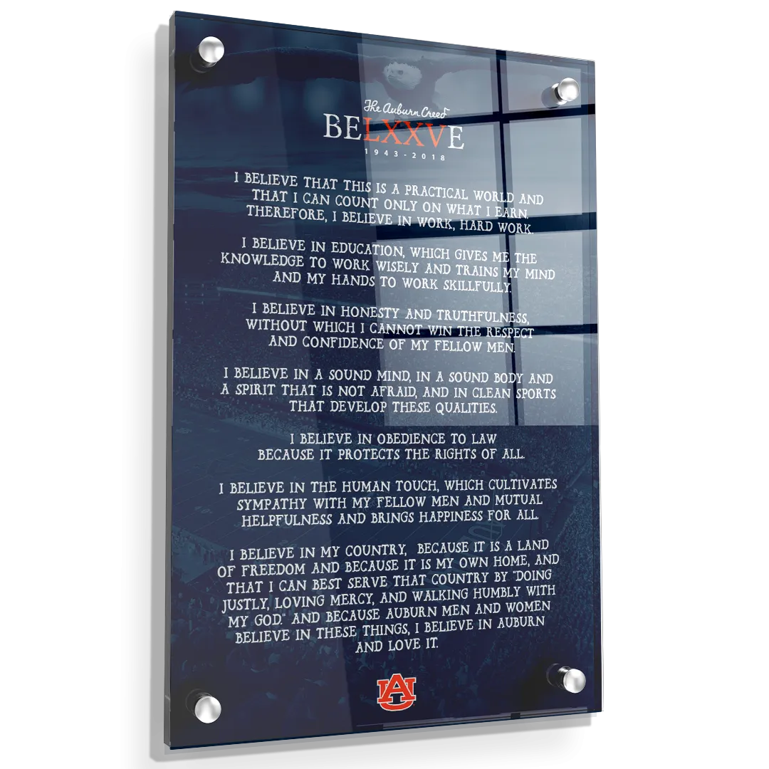 Auburn Tigers - Auburn Creed