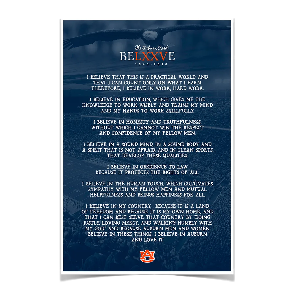 Auburn Tigers - Auburn Creed