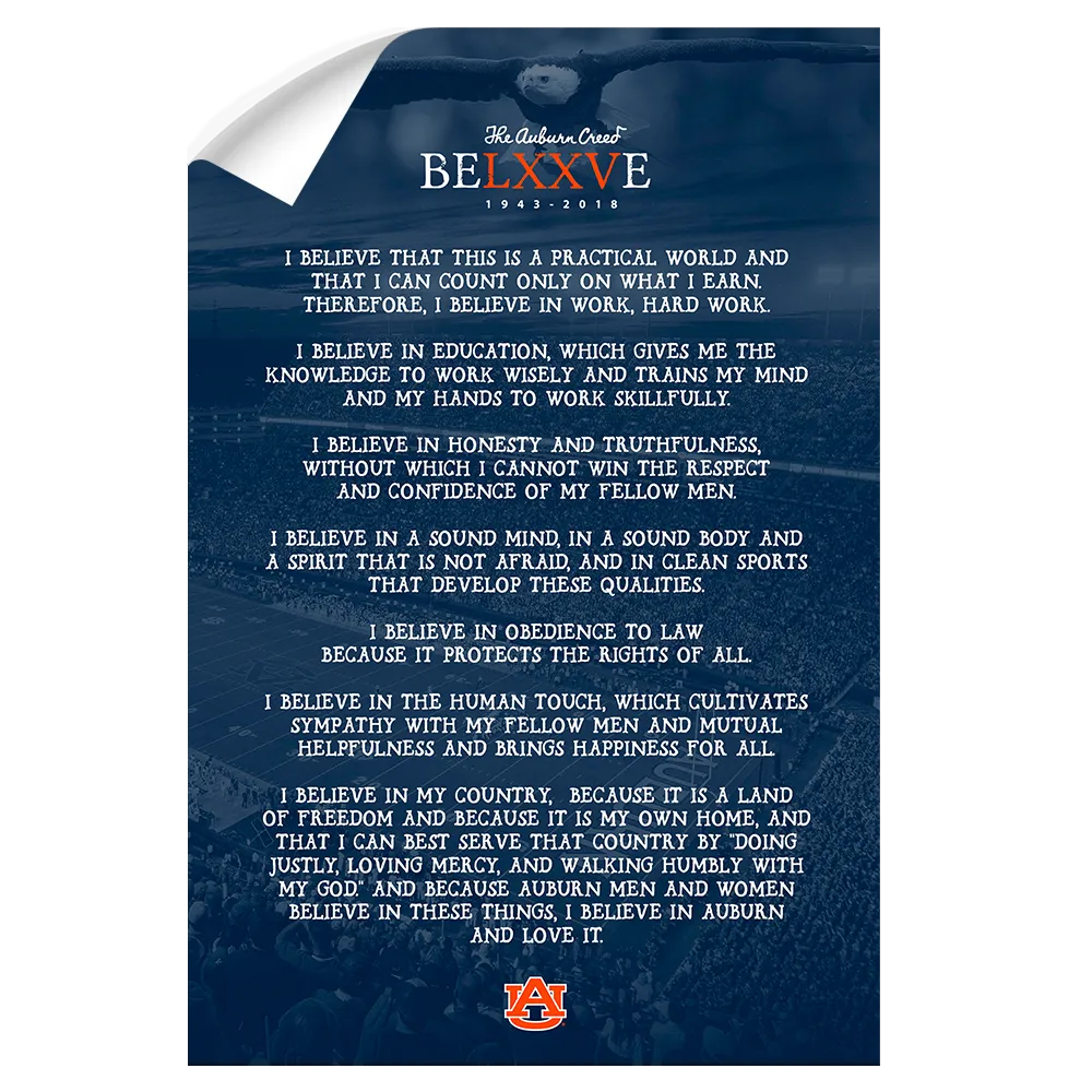 Auburn Tigers - Auburn Creed