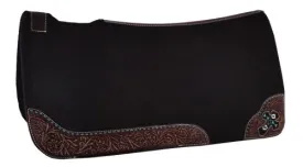 Beaded Cross Felt Saddle Pad