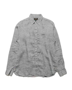 Beams Plus B.D. Linen Oxford Black