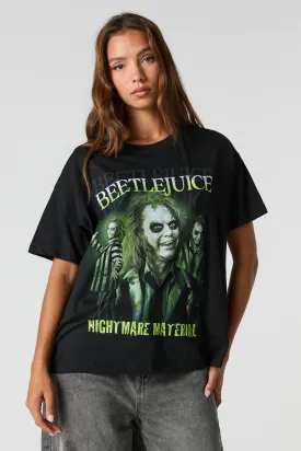 Beetlejuice Graphic Boyfriend T-Shirt