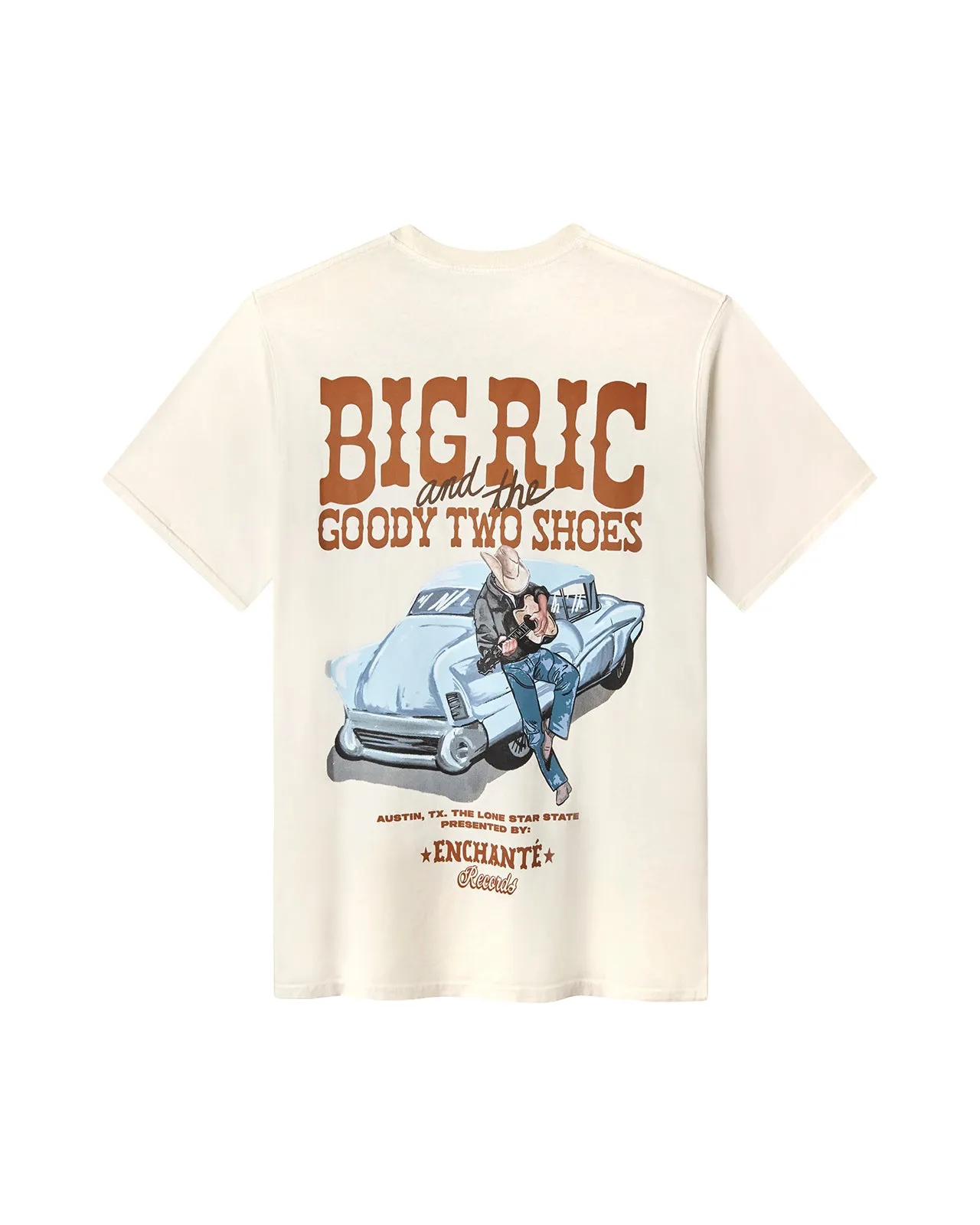 Big Ric & the Goody Two Shoes Tee | Creme