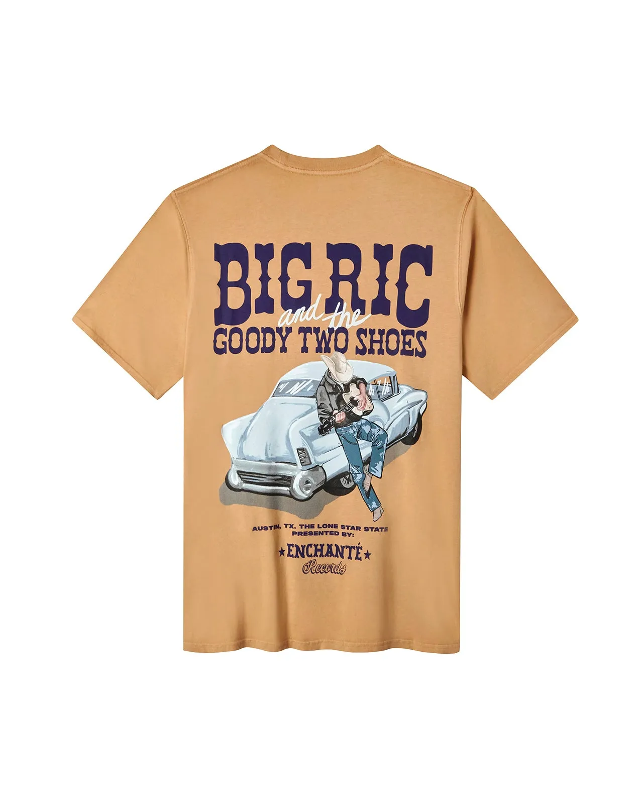 Big Ric & the Goody Two Shoes Tee | Tan