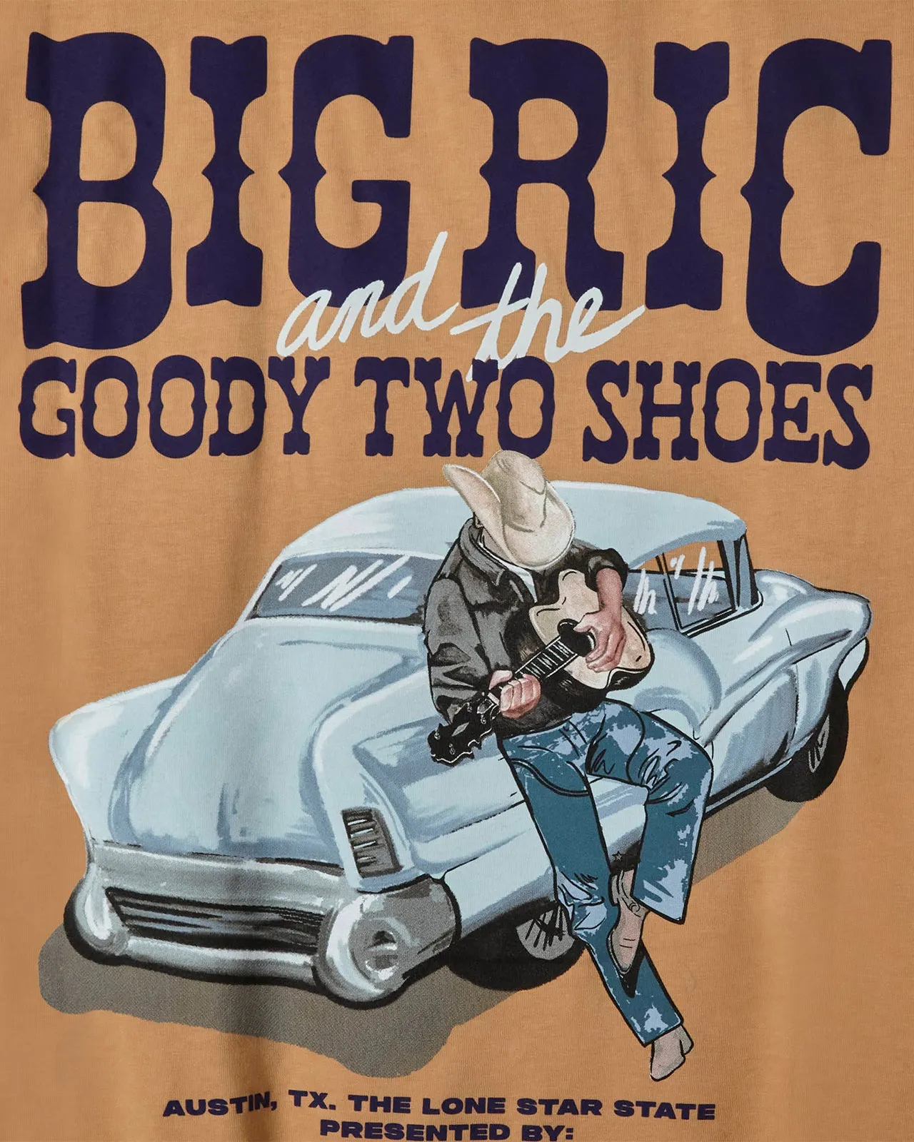 Big Ric & the Goody Two Shoes Tee | Tan