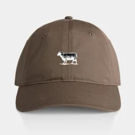 Black Sheep Icon Unstructured Dad Hat Walnut