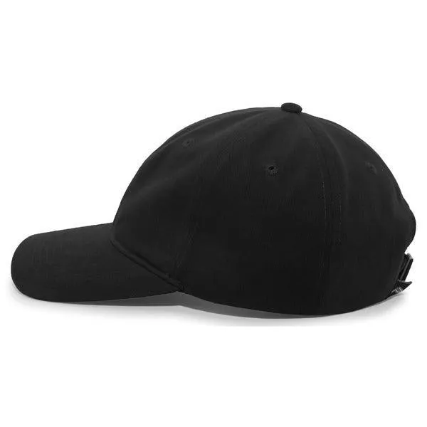 Black Sheep Silicone Patch Unstructured Dad Hat Black