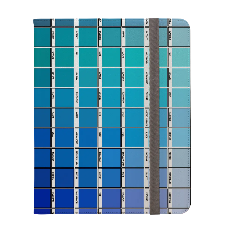 Blue Chromology By Kitty Joseph iPad pro Case