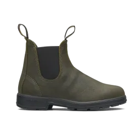 Blundstone 1615 - Original Dark Olive Waxy Suede