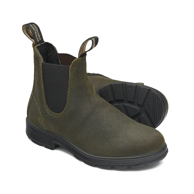 Blundstone 1615 - Original Dark Olive Waxy Suede