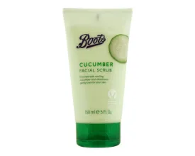 Boots Cucumber Facial Scrub 150Ml