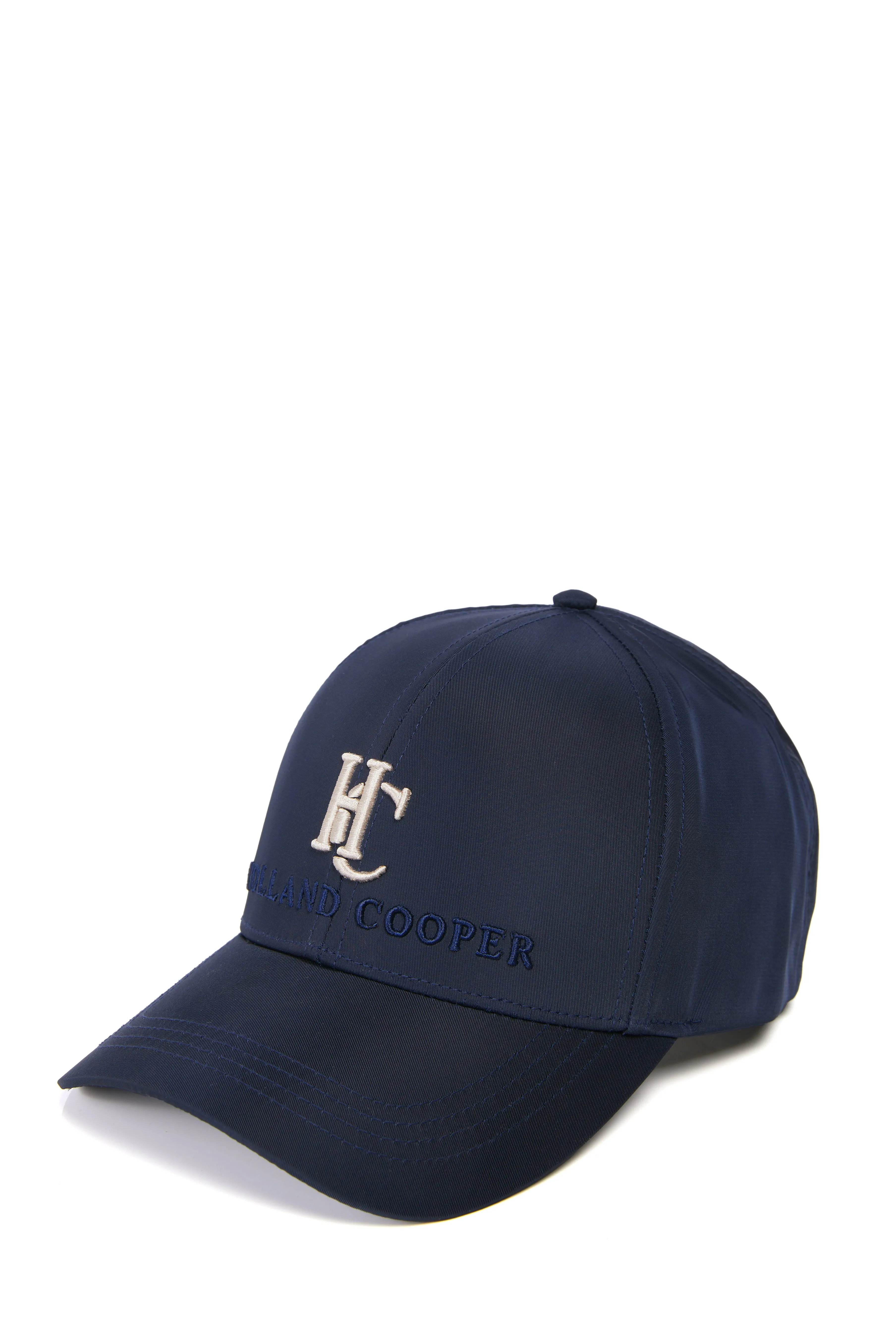 Burghley Equestrian Cap (Ink Navy Monogram)