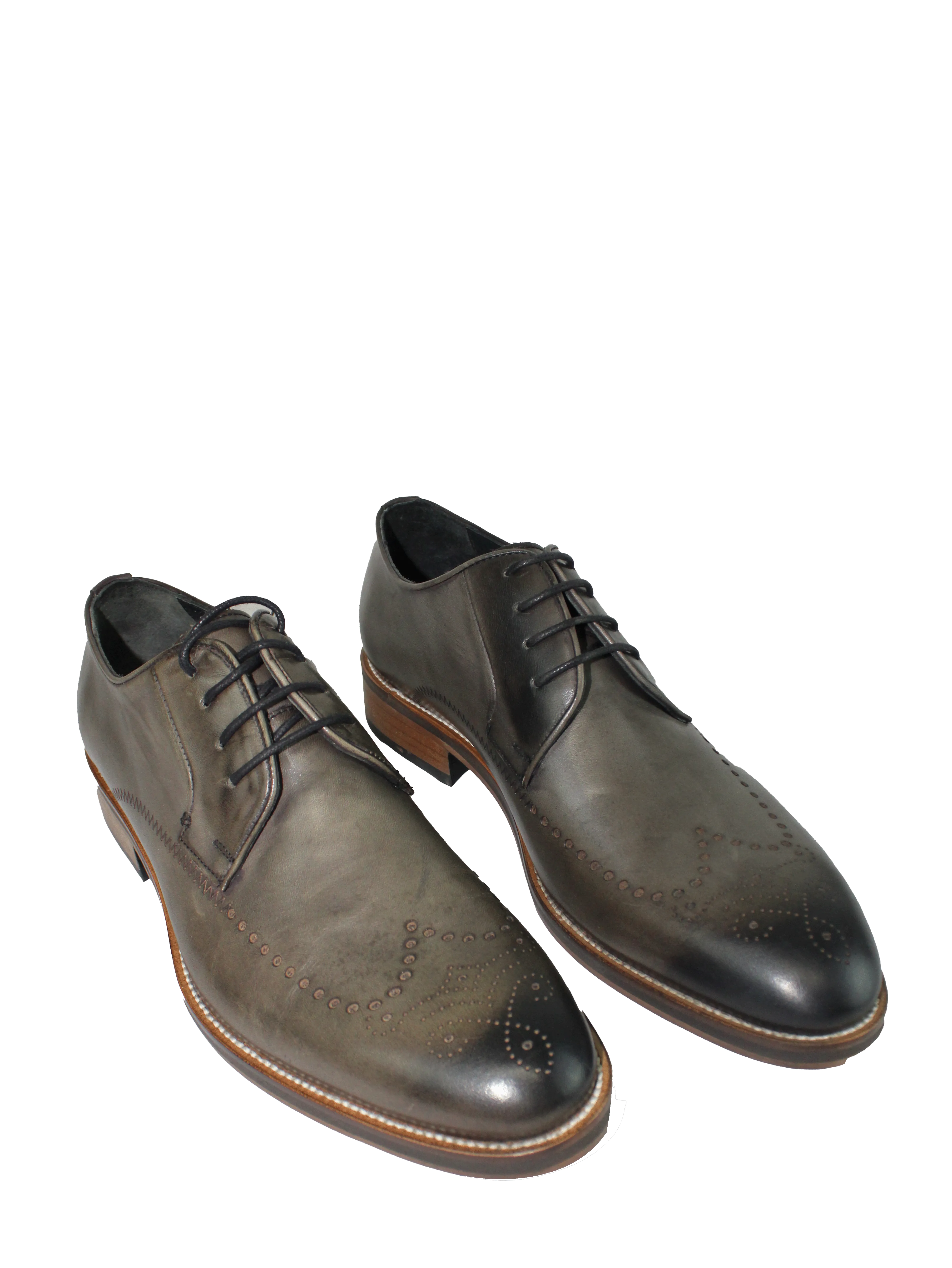 Calvano Olive Lace Up