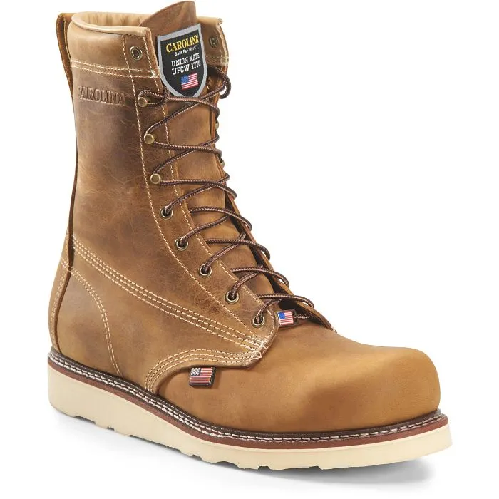 Carolina - Men's 8" Amp USA Steel Toe Wedge Work Boot - CA7505