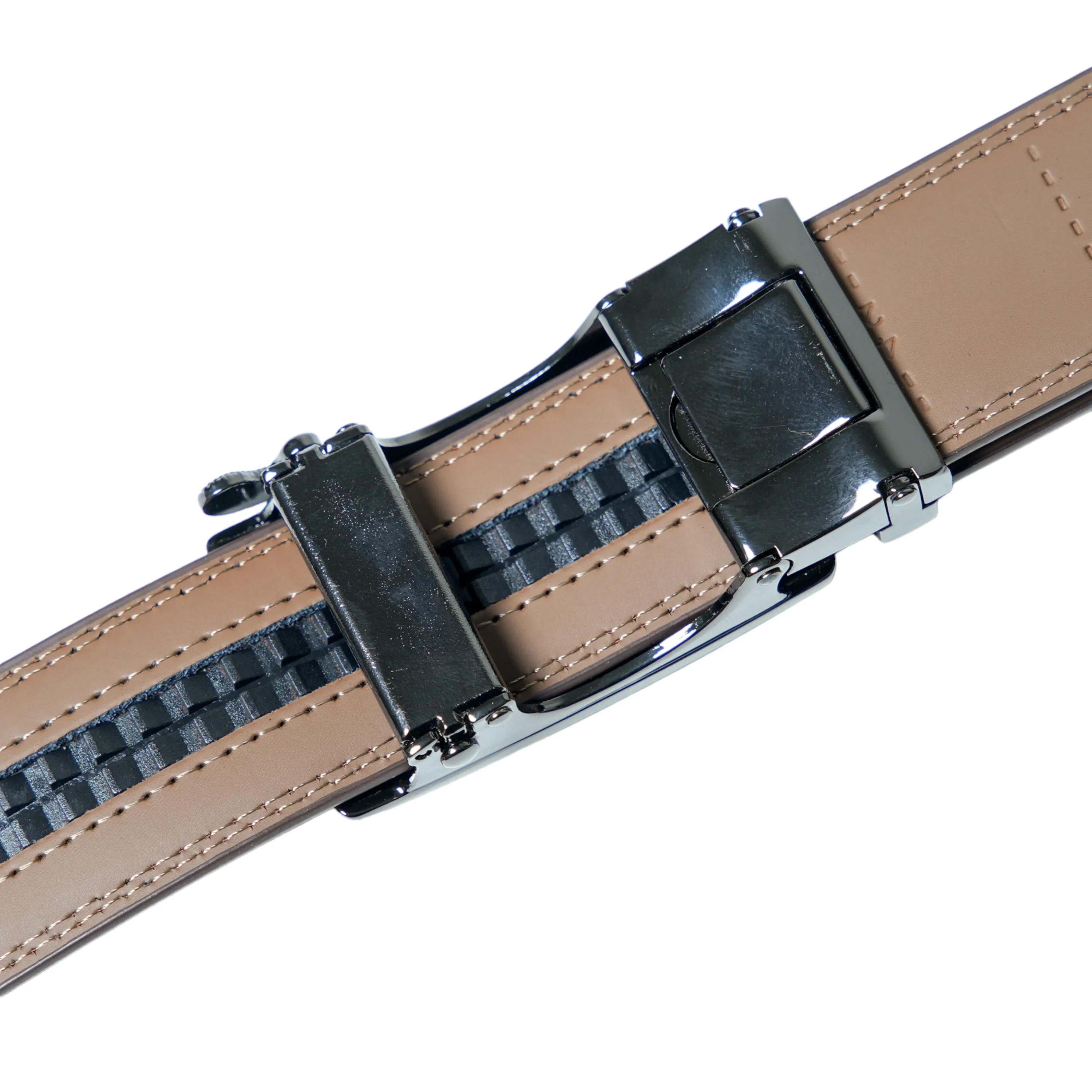 Chokore Business Ratchet Genuine Leather Belt (Brown)