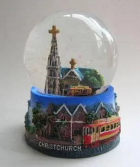 Christchurch New Zealand Snow Globe