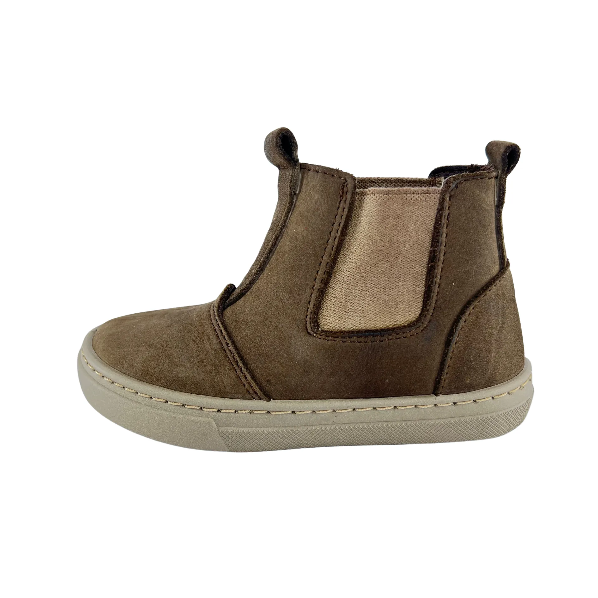 Cienta Elastic Chelsea Boot - Maron (EU25/26/29/30)