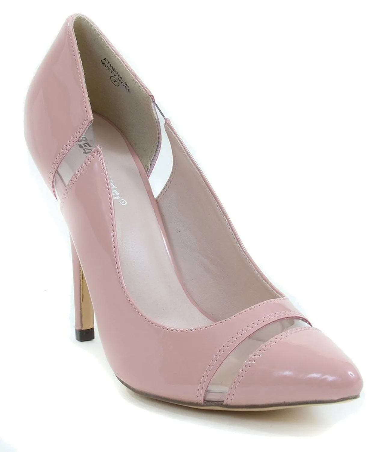 CLEAR Patent Pointy-toe Classic Pump