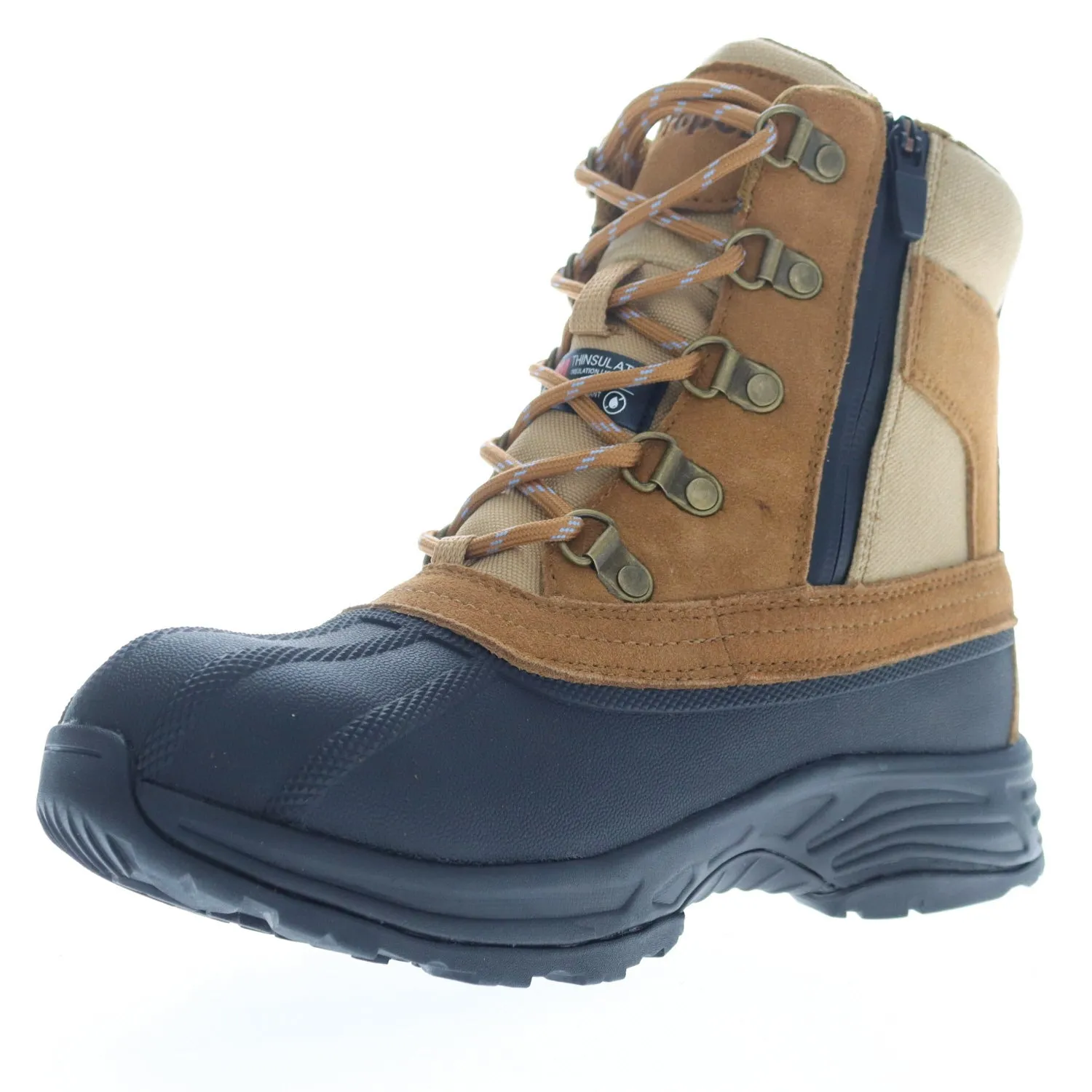 Cortland Camel Waterproof Ankle Boots