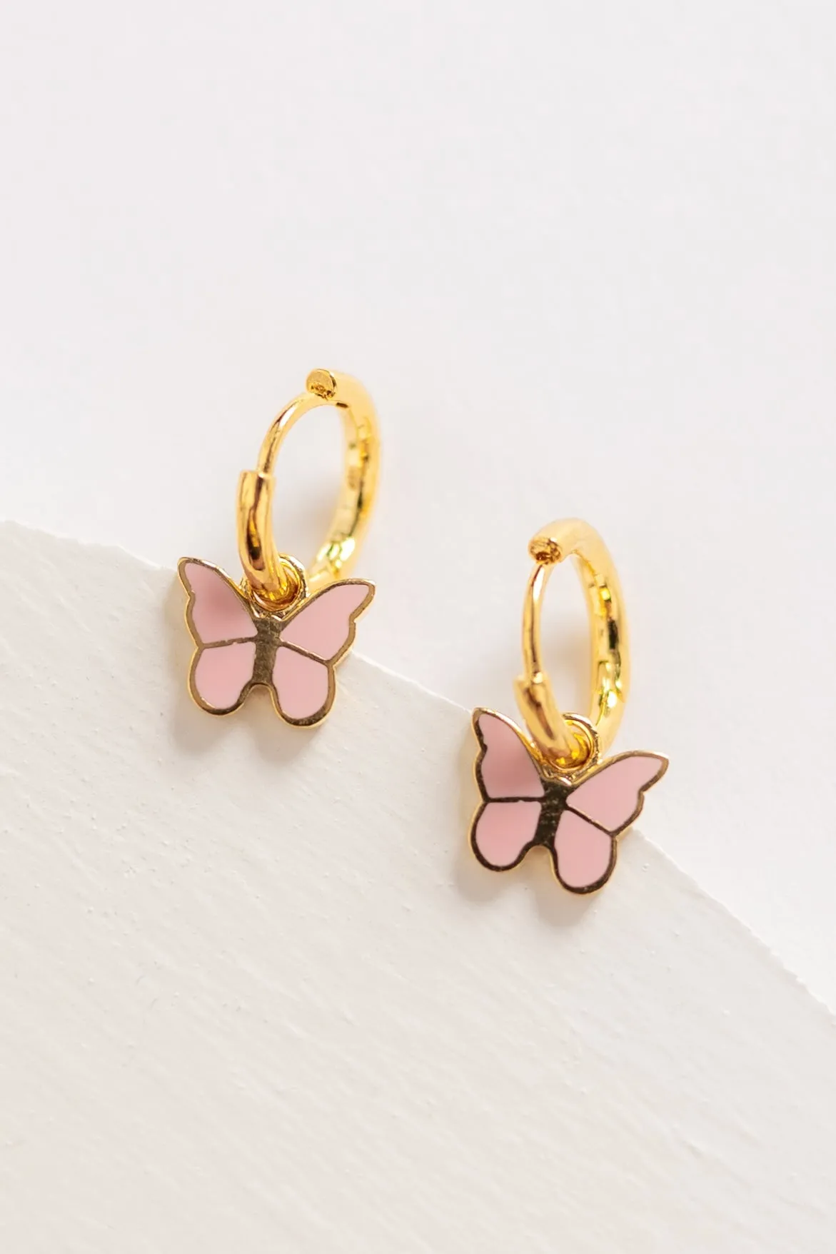 Cove Butterfly Pink Earrings